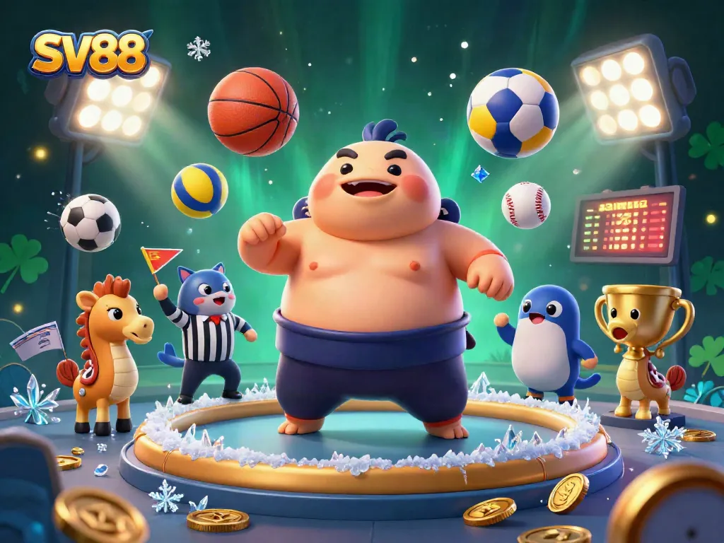 SV88 offers thrilling gaming action in a vibrant 3D underwater scene with unique characters and dynamic gameplay elements.